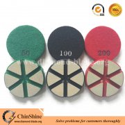 3 inch floor ceramic transition polishing pads for concrete for sale