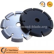 Premium dry cut V shape crack chaser blade for concrete chasing and repairing
