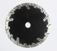 Buy 5＂ diamond cutting disc with protect teetch for granite for Palestine Market